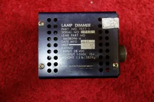 Gates Learjet, Avtech Corp Lamp Dimmer 28V PN 1977-1, 6608096-4